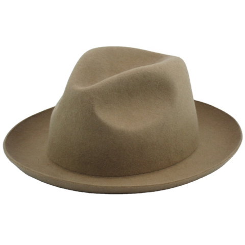 100% wool felt jewish hat borsalino