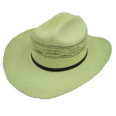 sombrero summer wide brim natural straw paper straw cattleman crease cowboy hat