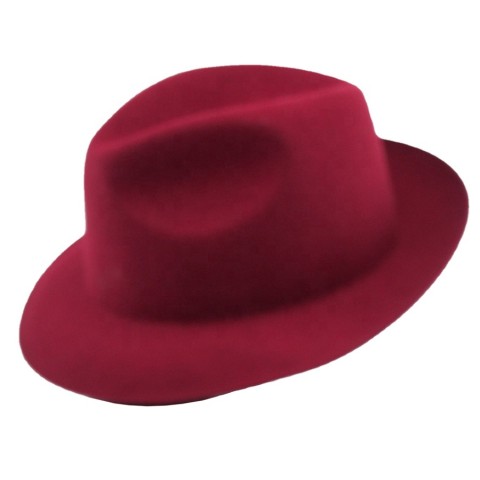 100% wool felt gentleman hat