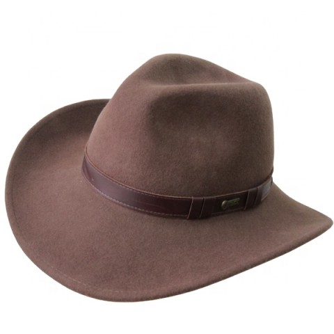 wool felt akubra style hat