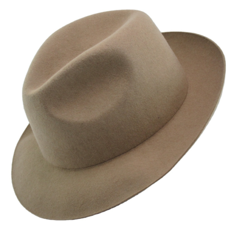 100% wool felt gentleman hat