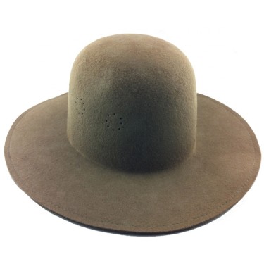 Men's protection 100% Australian wool felt double layer felt hat