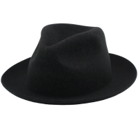 100% wool felt men hats formal